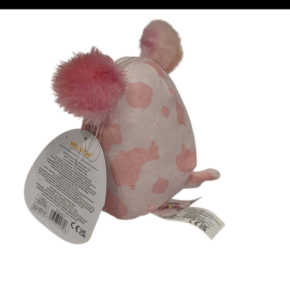 SQUISHMALLOWS MAGNIS THE AUSTRALIAN SHEPHERD PINK VALENTINES 4.5" Plushie *NWT* - Picture 4 of 9